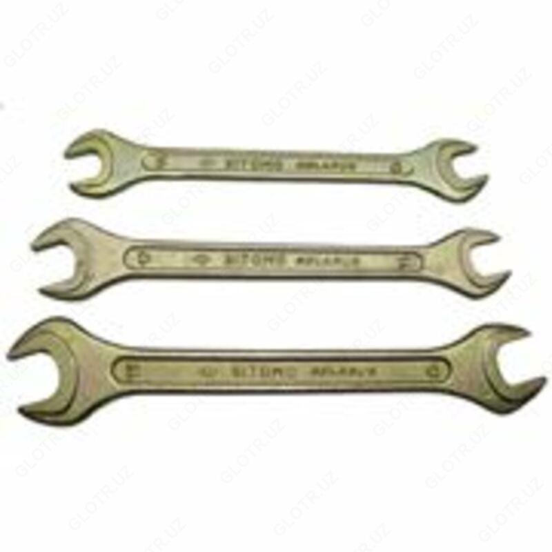 Ключи гаечные с открытым зевом двухсторонние 13х14 ГОСТ 2839-80 - от {0} сум