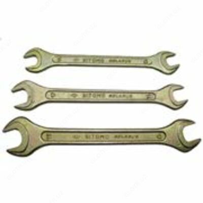 Ключи гаечные с открытым зевом двухсторонние 14х15 ГОСТ 2839-80 - 8 950 сум от 10 шт.