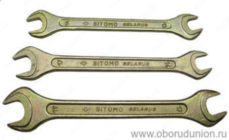 Ключи гаечные кольцевые двусторонние коленчатые 8х10 ГОСТ 2906-80 - от {0} сум