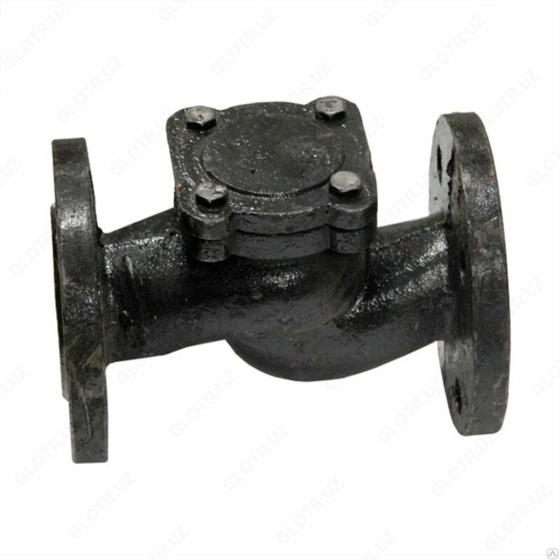  Чугунный клапан обратный подъёмный 16ч6бр(п) Ду 80 Ру16 - 