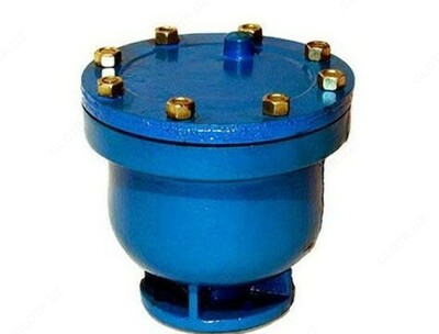 Вантуз однокамерный чугунный шаровый Ду100 - 4 865 000 сум / шт.