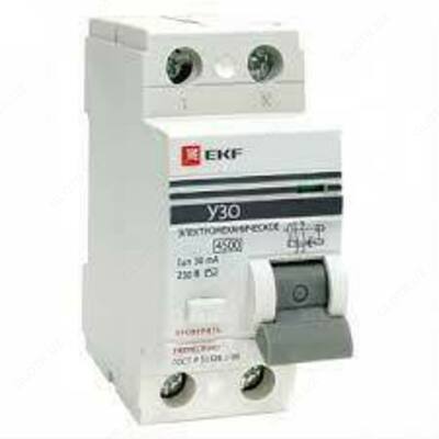 УЗО 2Р 40А 30мА тип АС эл-мех ВД-100 EKF