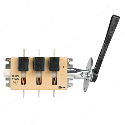 207 344.2 сум / шт. Выключатель-разъединитель ВР32У-31В31250 100А 1-направ. с д/г камерами съемная левая/правая рукоятка MAXima EKF