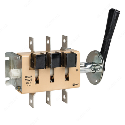 Выключатель-разъединитель ВР32У-35В31250 250А 1-направ. с д/г камерами съемная левая/правая рукоятка MAXima EKF