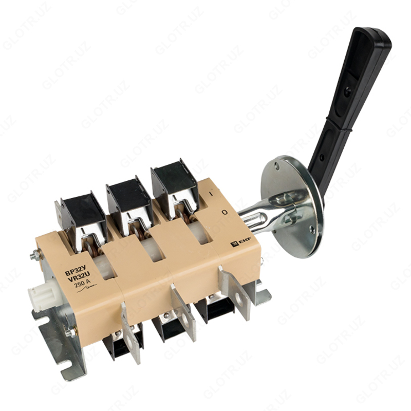 Выключатель-разъединитель ВР32У-35В31250 250А 1-направ. с д/г камерами съемная левая/правая рукоятка MAXima EKF Только в розницу