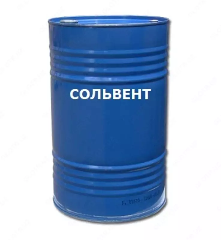 Сольвент нефтяной (1 сорт каменноугольный) ГОСТ 1928-79, бочка 216,5 л/180 кг