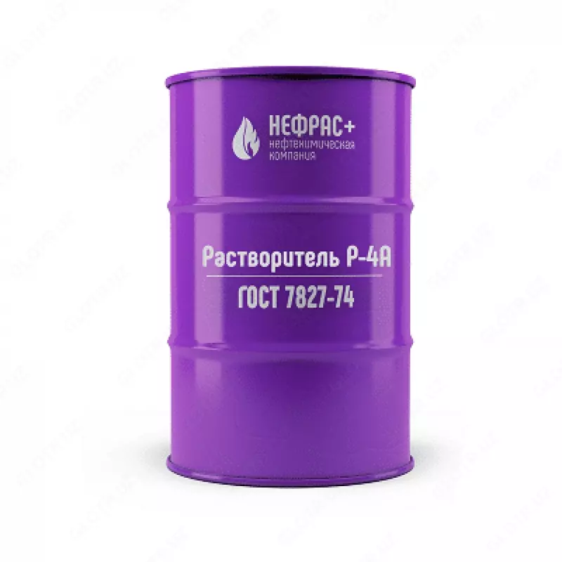 Solvent R-4 ("Arikon") GOST 7827-74, barrel 216,5 l/175 kg