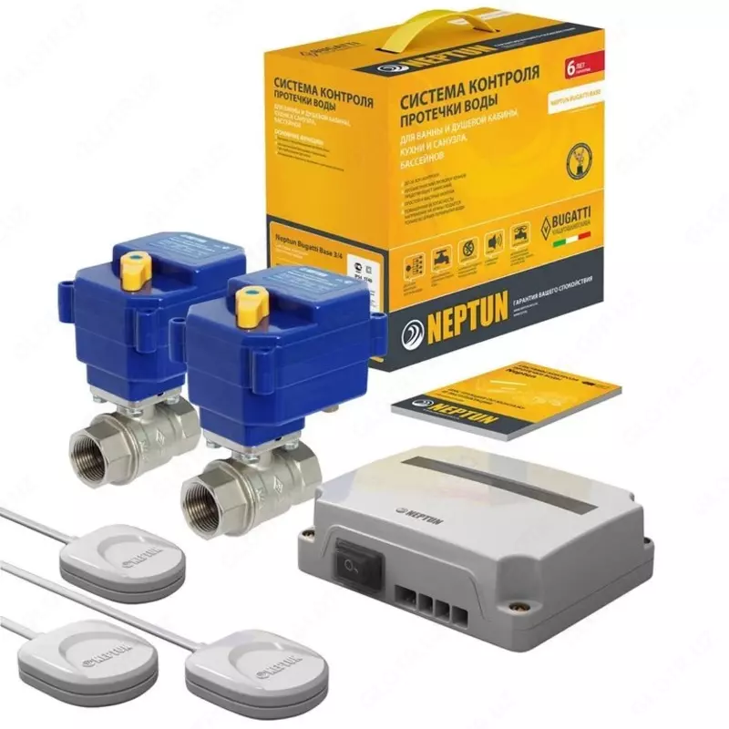 Система контроля протечки воды Neptun Bugatti Base Light 2156528 3/4 дюйма