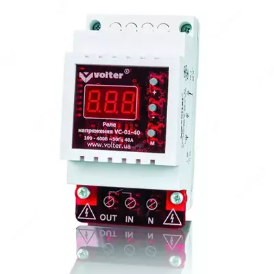 904 800 сум от 100 шт. Реле напряжения VC-01-40 (Imax=40А)