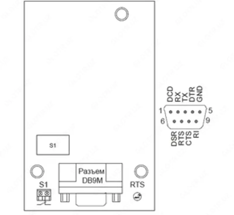 Интерфейсная плата A9-RS232 - от {0} сум