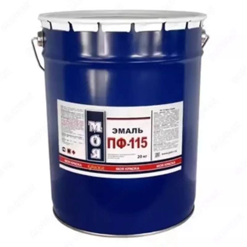 Эмаль ПФ-115 Мастер RAL 9003 белая (фас 25 кг) - 24 960 сум