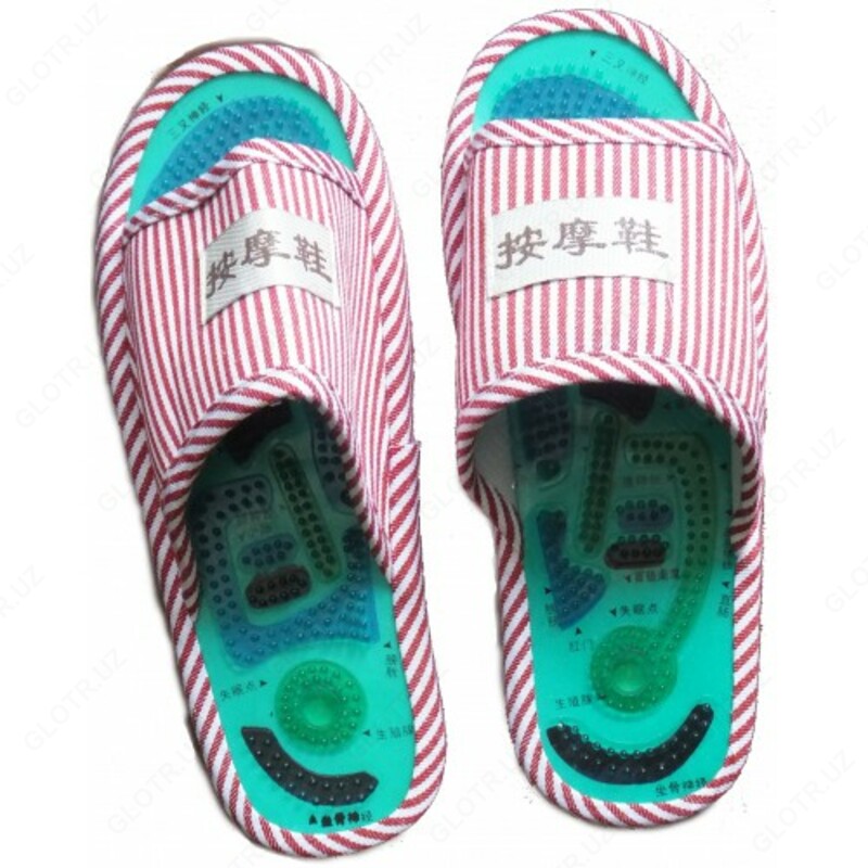 Тапочки массажные с магнитом