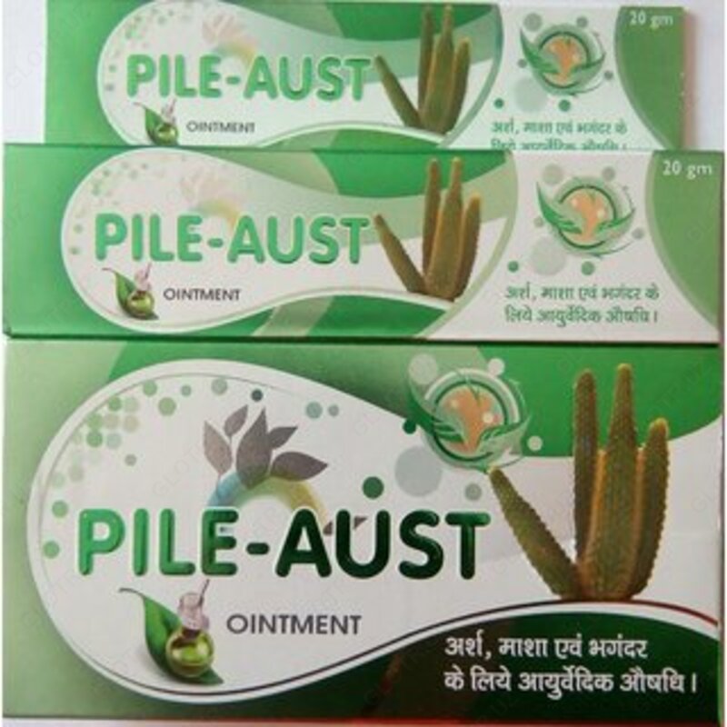 Крем от геморроя Pile aust ointment (Индия)