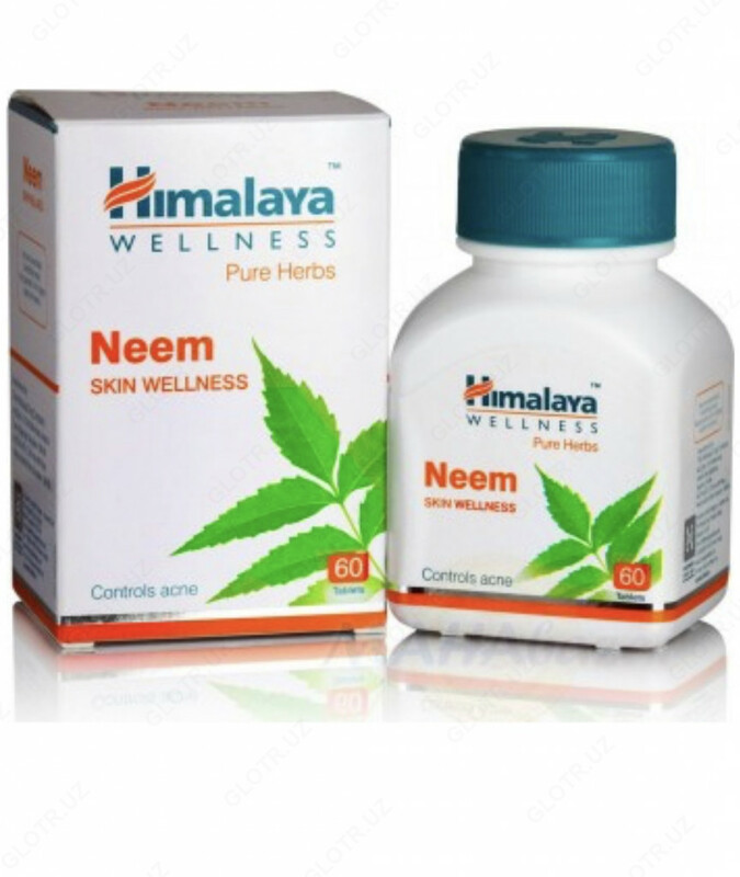 Ним  средство для очищения крови  60 таб  производитель Хималая; Neem  60 tabs  Himalaya