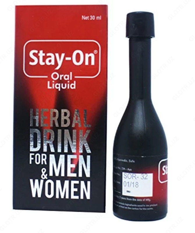 STAY ON ORAL LIQUID HERBAL DRIKN  Устный жидкий травяной напиток для мужчин и женщин 30 мл