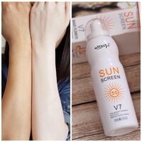 Солнцезащитный спрей spf 50 Sun screen V7 - 120 000 so'm