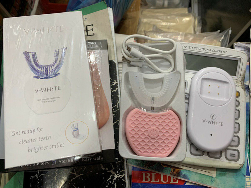  Автоматическая зубная щетка для чистки и отбеливания зубов V-WHITE - 