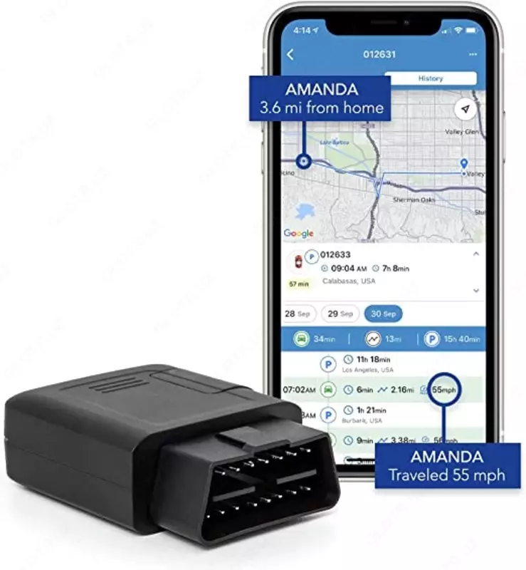 OBD GPS трекер gps чип мониторинг авто