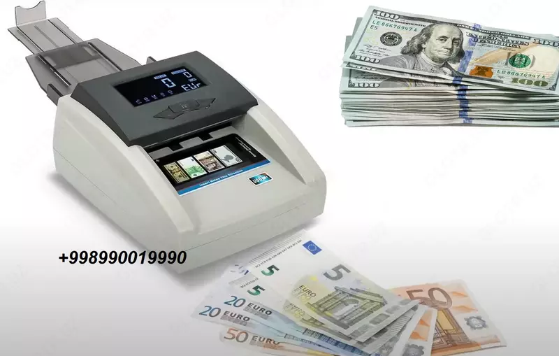 Детектор валют аппарат проверки поддельных долларов денег