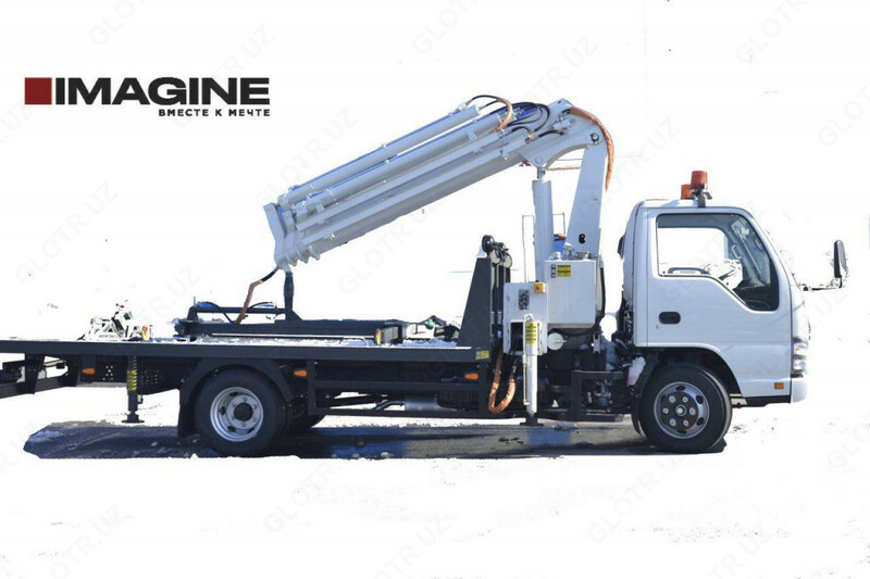 Спец.автомобиль эвакуатор с краном ISUZU NQR 71PL