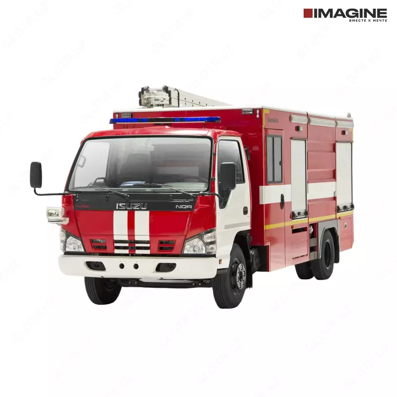 Спец.автомобиль пожарный (с доп.опцией) ISUZU NQR 71PL с АСM