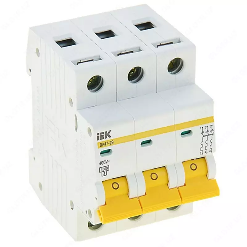 Автоматический выключатель ВА47-29 3Р 25А 4 5кА х-ка В ИЭК