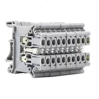  Блок перемычек на 10-конт.  2.5 мм2 (уп. 10 шт.) MTU-J1025 - 