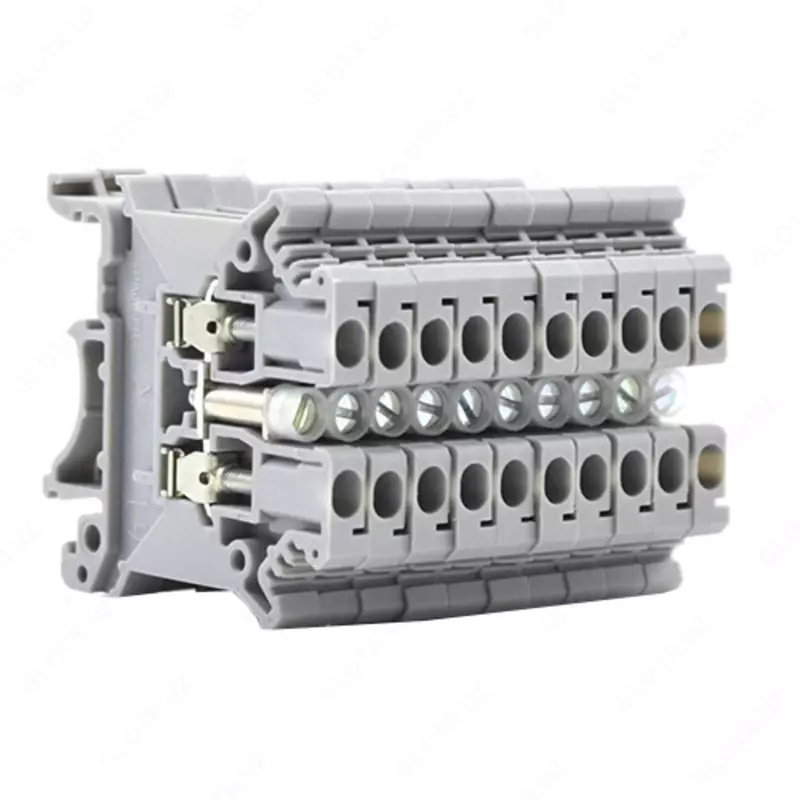  Блок перемычек на 10-конт.  2.5 мм2 (уп. 10 шт.) MTU-J1025 - 