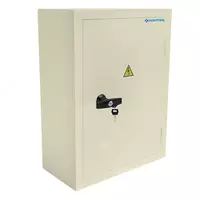 Щит металлический 400*300*160 0 9 с монтажной панелью