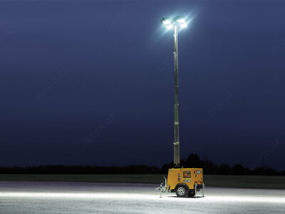 Мобильная Осветительная Мачта с Генератором