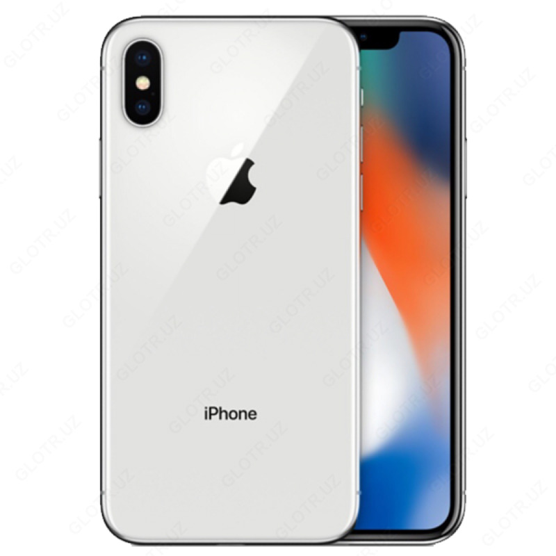  Apple Телефон iPhone X  64GB (Silver)  1 шт - 