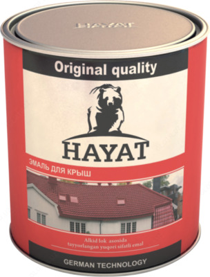 Эмаль для крыш HAYAT - 79 500 so'm / donadan