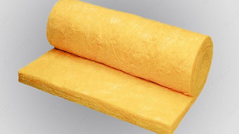 Стекловата без фольги в рулоне 15 м2