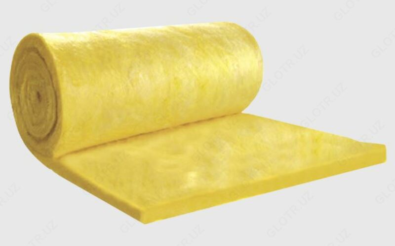 Стекловата без фольги в рулоне 15 м2 - {0} so'mdan