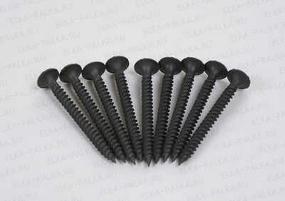 Саморезы чёрные 51 мм