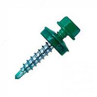 Саморез кровельный 30 мм (зеленый)