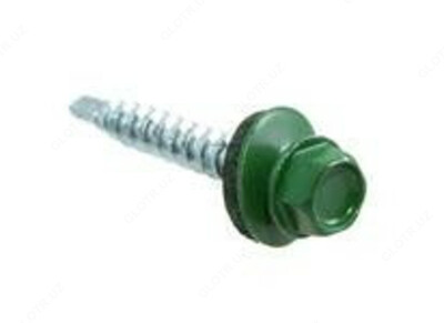 Саморез кровельный 30 мм (зеленый) - 61 000 so'm / kgdan