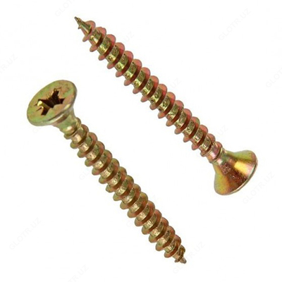 Саморез (жёлтый) 3х40 мм