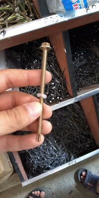 Саморез для сэндвич панелей 6х150 мм - 33 000 so'm / kgdan