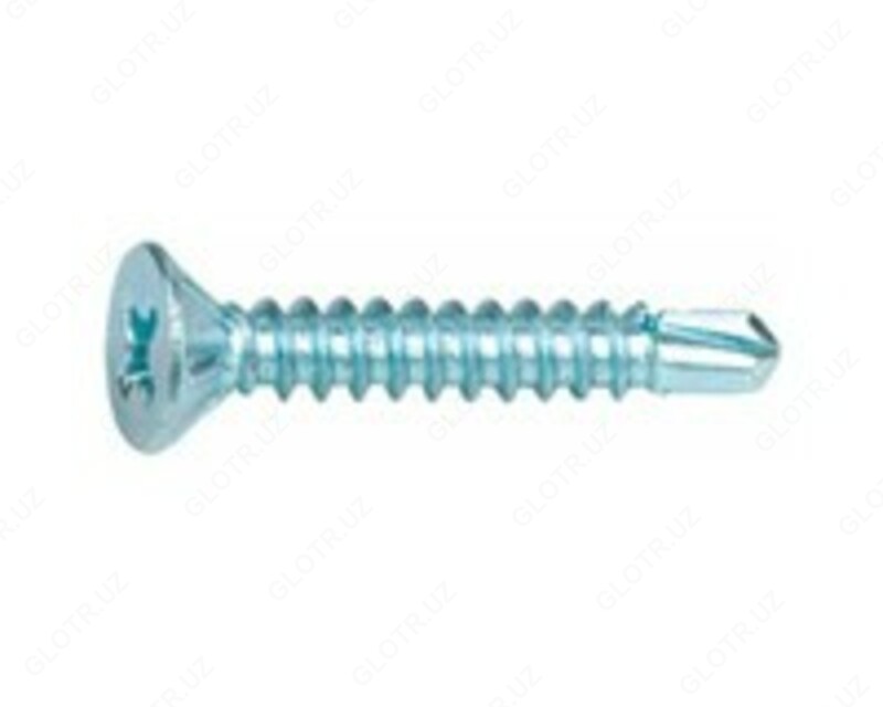 Саморез с потайной головкой 25 мм по металлу - от {0} сум