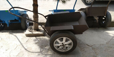 Тачка 2-х колёсный (машина балонь)