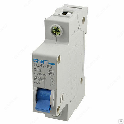 Автоматы CHINT 1 фаэный 16 А