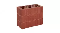 Кирпич облицовочный (бордовый)