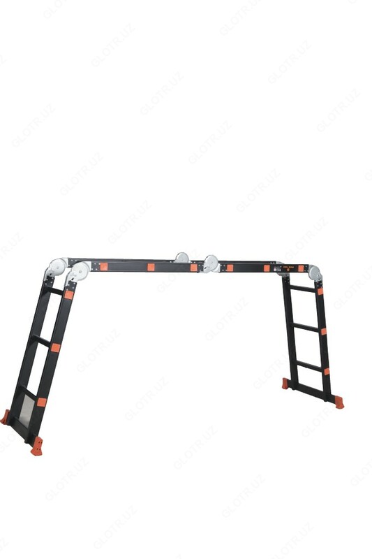 Лестница-стремянка алюминиевая многофункциональная шарнирная