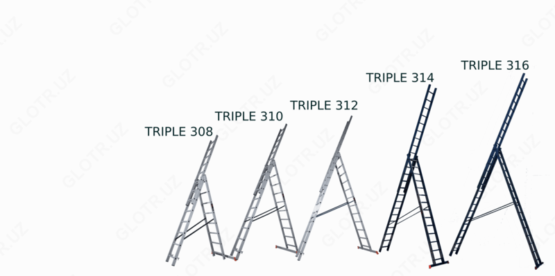 Лестница трансформер TRIPLE 312 - от {0} сум
