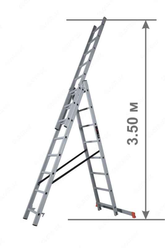 Лестница трансформер TRIPLE MAX 308