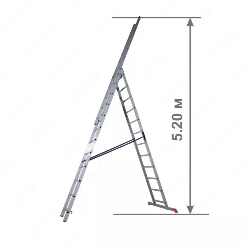 Лестница трансформер TRIPLE MAX 312