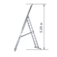 Лестница трансформер TRIPLE MAX 312