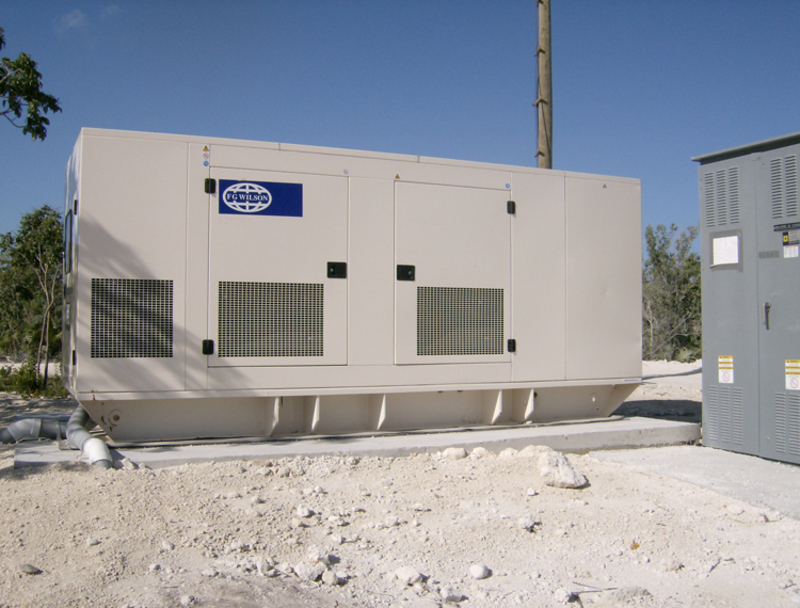 Установка дизельных электростанций