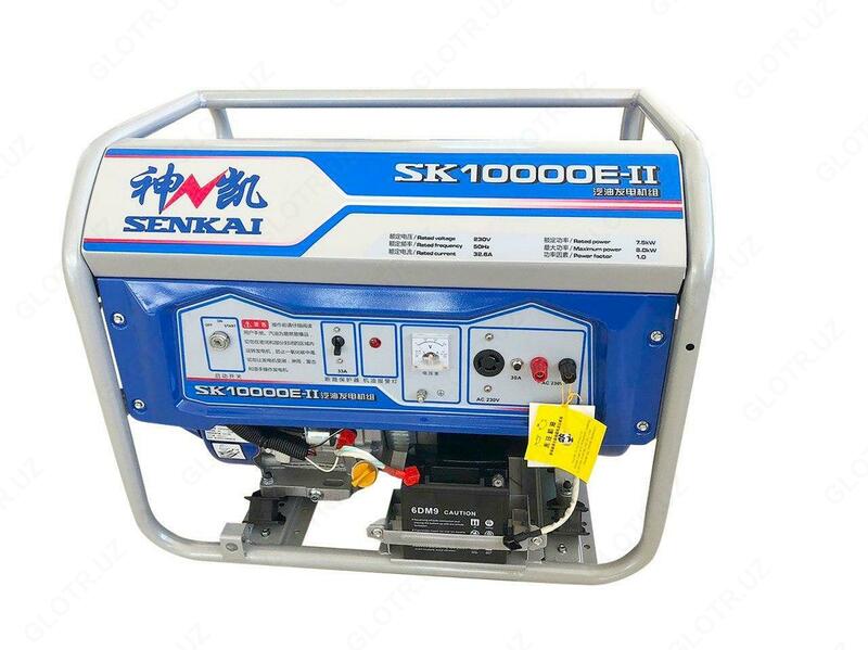 Бензиновый генератор SENKAI — Модель: SK 10000E-II